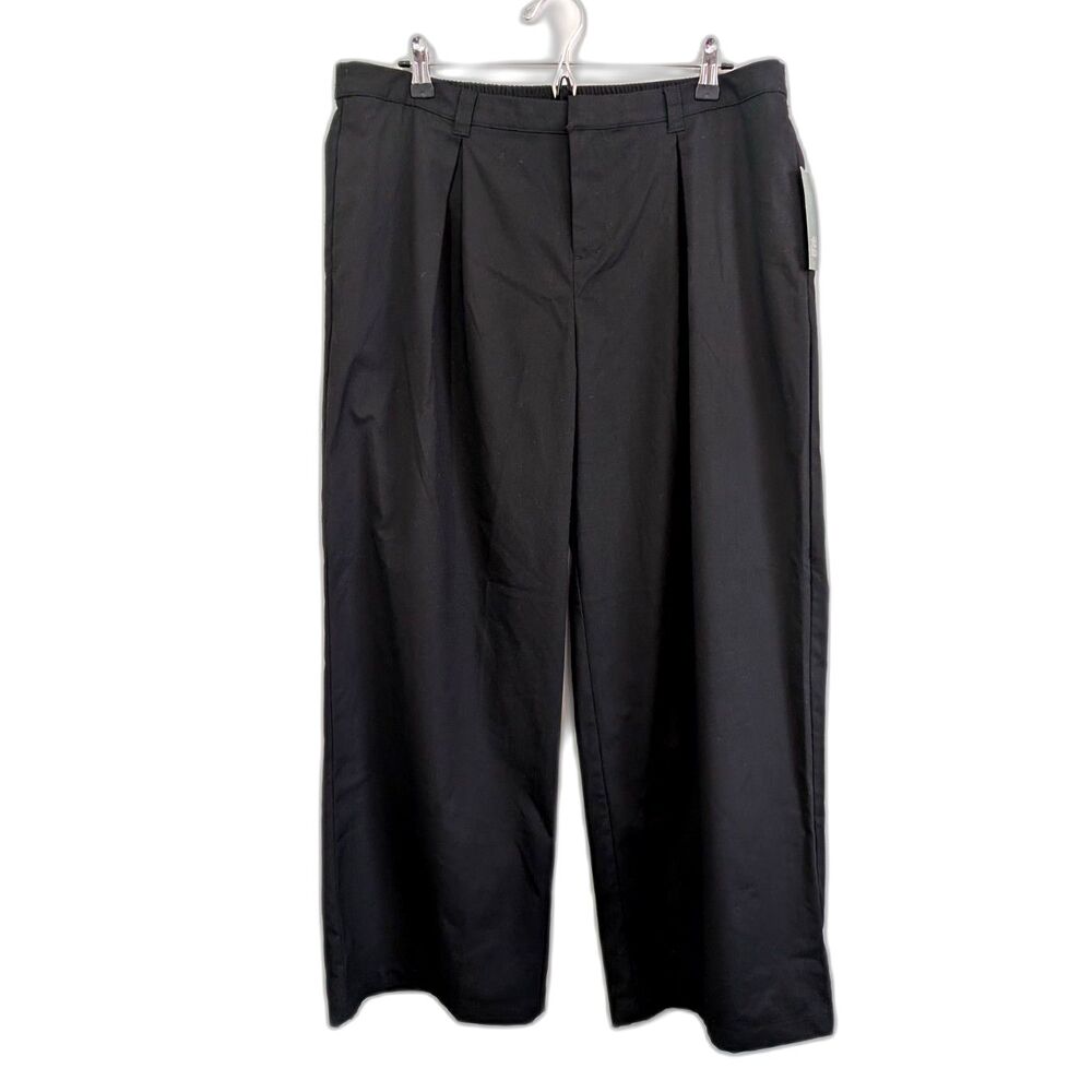 Women's Wide Leg Pants - Wild Fable - Black Size L NWOT